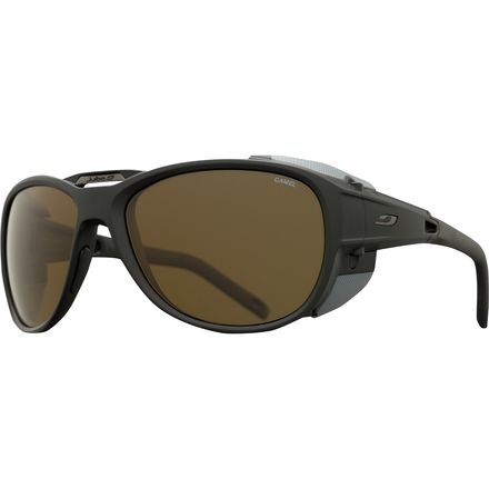 Julbo - Explorer REACTIV Sunglasses - Black Matte/Black REACTIV 2-4 Polarized