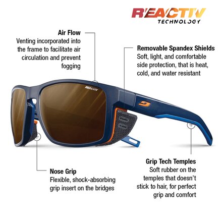 Julbo - Shield REACTIV Polarized Sunglasses