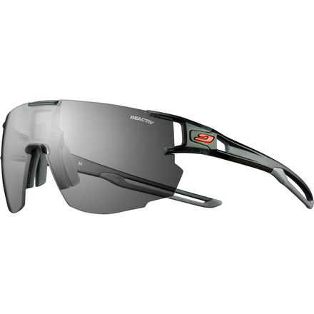 Julbo - Aerospeed REACTIV Sunglasses - Black Transluscent/Grey REACTIV 0-3