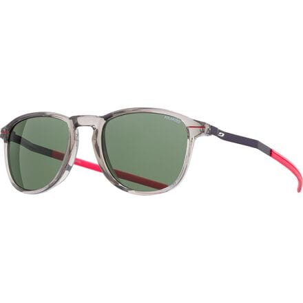Julbo - United Polarized Sunglasses - Grey Translucent Brillant/Red/White