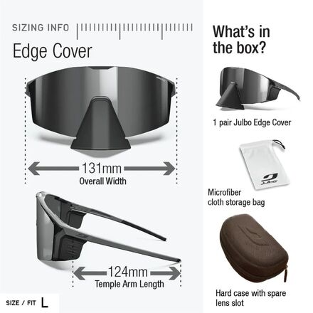 Julbo - Edge REACTIV 0-4 High Contrast Sunglasses