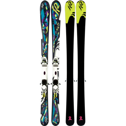 K2 T9 True Luv Skis + Marker IBC 10.0 Bindings - Women's