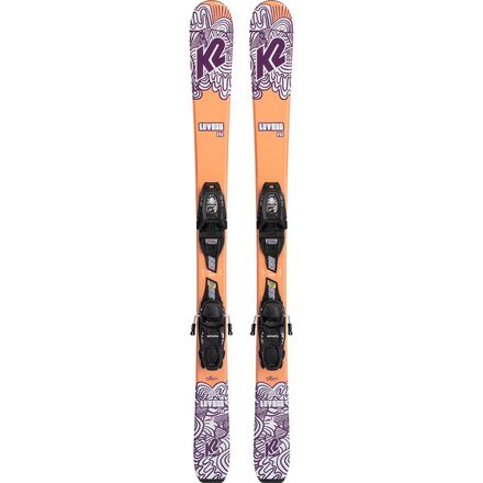 K2 - Luv Bug Ski + FDT 4.5 Binding - 2022 - Kids'