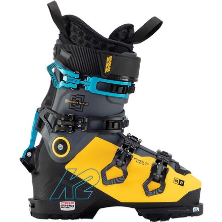 K2 - Mindbender Team Jr Alpine Touring Boot - 2022 - Yellow/Black