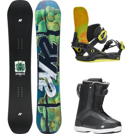 Afterblack w/ Raider Boa + Bond Snowboard Package