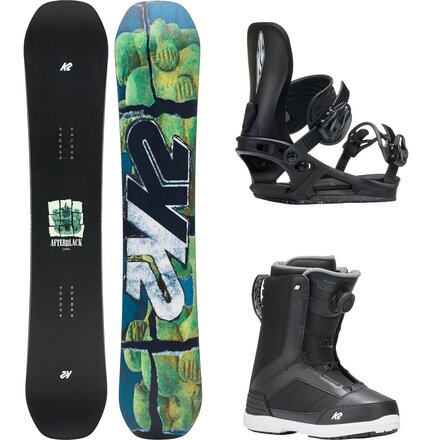 Afterblack w/ Raider Boa + Bond Snowboard Package
