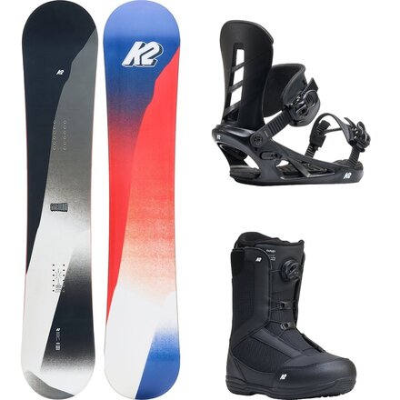 Courier w/ Market Boa + Sonic Snowboard Package