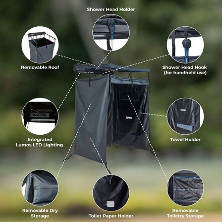 Kakadu - Outback Single Shower Vehicle Tent