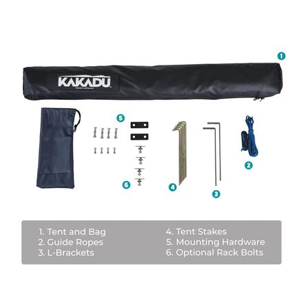 Kakadu - Outback Single Shower Vehicle Tent