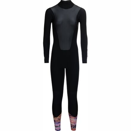 Kassia Surf - 3/2 Of Earth Back-Zip Wetsuit - Women's - Black/Rust