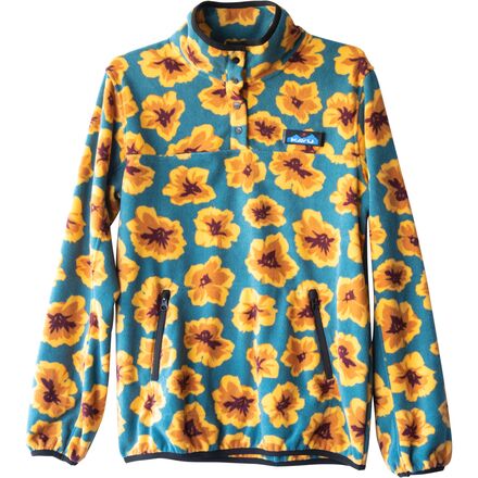 KAVU - Cavanaugh Fleece Jacket - Women's - Ocean Bloom