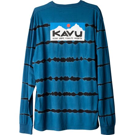 KAVU - Etch Art Long-Sleeve T-Shirt - Men's - Cool Sea