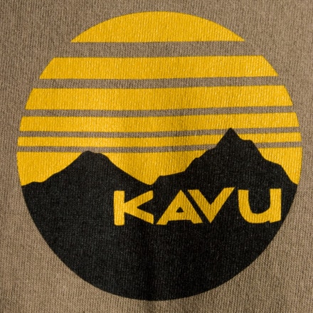 KAVU - Sunset Logo T-Shirt - Long-Sleeve - Men's