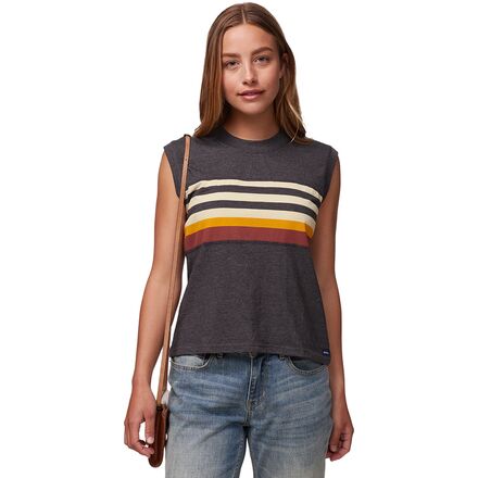 KAVU Women's Vacay Tank - Chocolate
