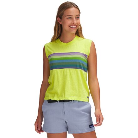 KAVU - Tuva Tank Top - Women's - Limeade