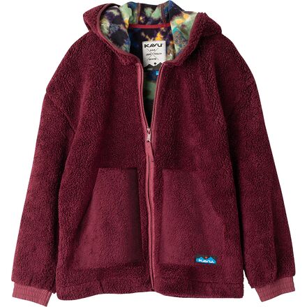 KAVU Women's Willow Creek Fleece Jacket - Nightshade Plaid