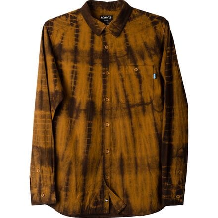 KAVU - Caswell Button-Up Shirt - Men's - Ramshackle Rust