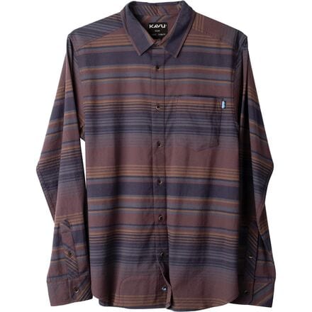 KAVU - Wander More Button Up Shirt - Men's - Under Current