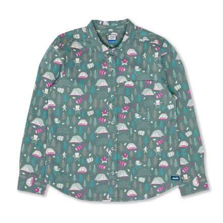 KAVU - Girl Party Long-Sleeve Shirt - Women's