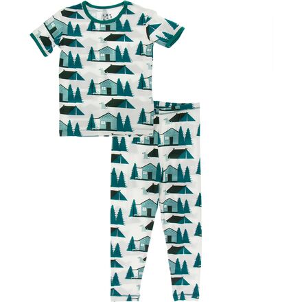 Kickee Pants - Print Short-Sleeve Pajama Set - Toddler Boys'