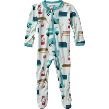 Kickee Pants - Print Footie Pajama with Zipper - Infants'