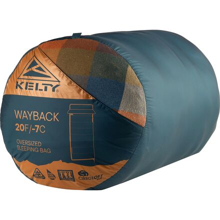 Kelty - Wayback Sleeping Bag: 20F Synthetic