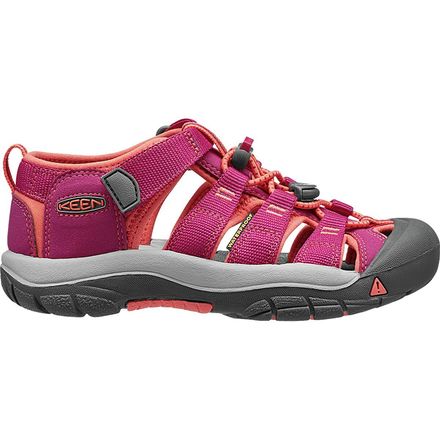 KEEN - Newport H2 Sandal - Little Girls' - Very Berry/Fusion Coral