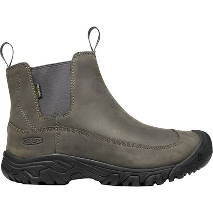 KEEN - Anchorage III Waterproof Boot - Men's - Steel Grey/Black