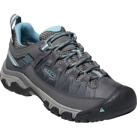KEEN - Targhee III Waterproof Hiking Shoe - Women's - Magnet/Atlantic Blue