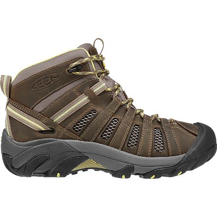 KEEN - Voyageur Mid Hiking Boot - Women's - Brindle/Custard