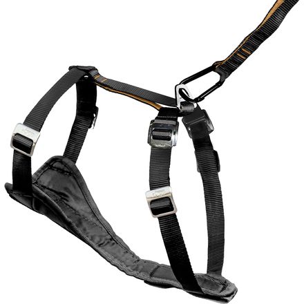 Kurgo - Enhanced Strength Tru-Fit Smart Harness with Seatbelt Tether