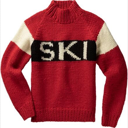Kanata Hand Knits - Ski Sweater - Men's - Red