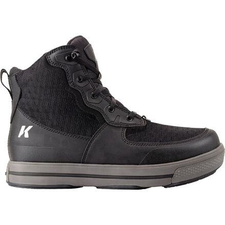 Korkers - Stealth Sneaker Wading Boot - Black/Fixed Kling-On Rock Soles