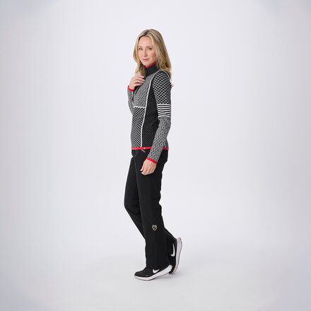 Krimson Klover - Pow Zip Neck Ski Sweater - Women's