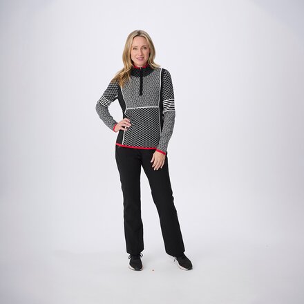 Krimson Klover - Pow Zip Neck Ski Sweater - Women's