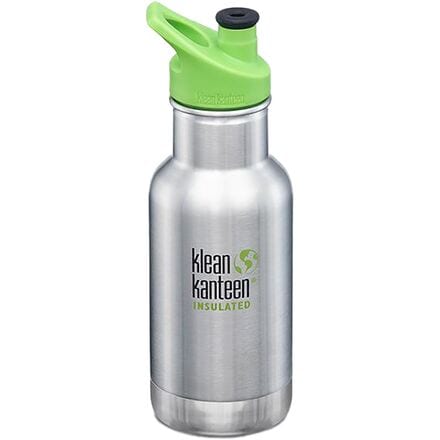 Klean Kanteen - Sport Cap 3.0 Insulated Classic 12oz Bottle - Kids' - Brushed Stainless