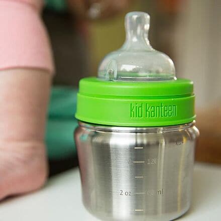 Klean Kanteen - Slow Flow Cap Baby Bottle - Infants' - Brushed Stainless