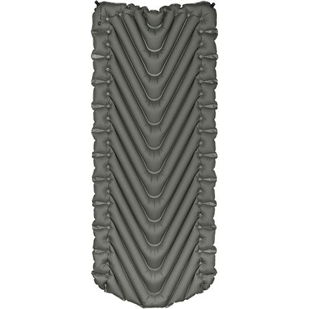 Klymit - Static V Luxe Sleeping Pad - Stone/Charcoal Black