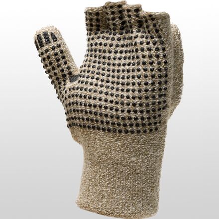 Kinco - Alyeska Rag Wool Lined Knit Shell 1/2-Finger + Convert Hood
