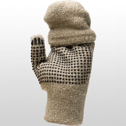 Kinco - Alyeska Rag Wool Lined Knit Shell 1/2-Finger + Convert Hood