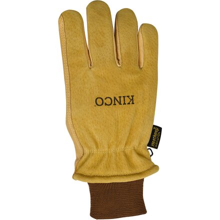 Lined Premium Grain & Suede Pigskin Driver Glove + Omni-Cuff