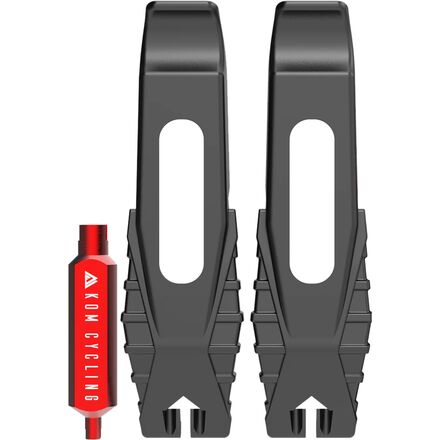 KOM Cycling - Tubeless Valve Core Tool Set - Black/Red
