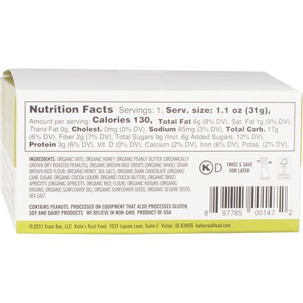 Kate's Real Food - Grizzly Bites - 12-Pack