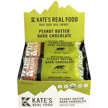 Kate's Real Food - Grizzly Bars - 6-Pack