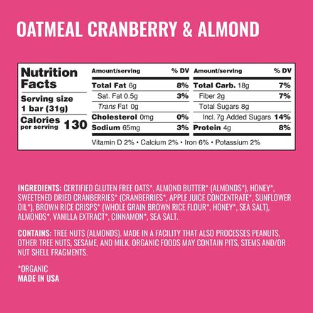 Kate's Real Food - Mini Energy Bars - Box of 24