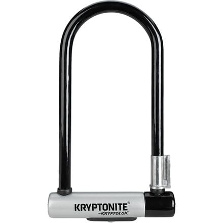 Kryptonite - KryptoLok STD U-Lock - Double Deadbolt - Black/Grey