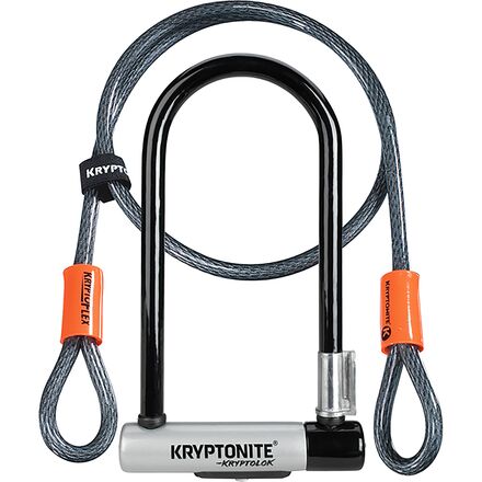 Kryptonite - KryptoLok STD Double Deadbolt U-Lock + 120cm Cable
