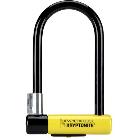 Kryptonite - New York STD Double Deadbolt U-Lock - Black/Yellow