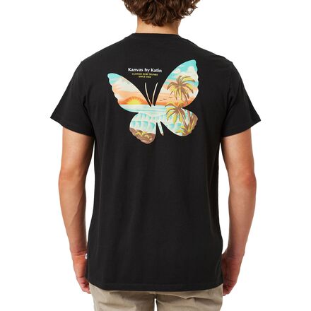 Katin - Flutter T-Shirt - Men's - Black Wash