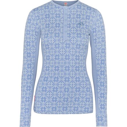 Rose Long-Sleeve Crew Top - Women's